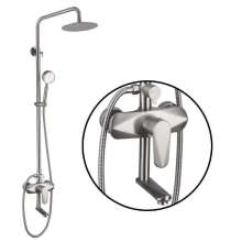 Wall mounted bath Rain shower set Shower faucet bathroom concealed rainfall shower set bath hardware set